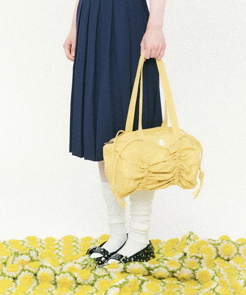 Ccorie Hammer String Shoulder Bag Yellow