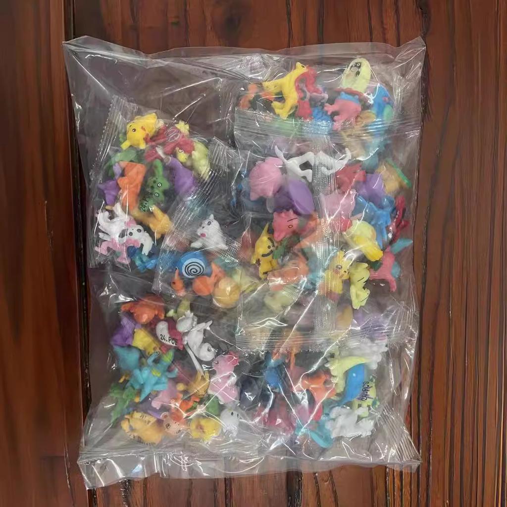 144pcs Pokemon Anime Figure Action Model Model Ornamental Decoration Collect Playthings For Christmas Present Durable