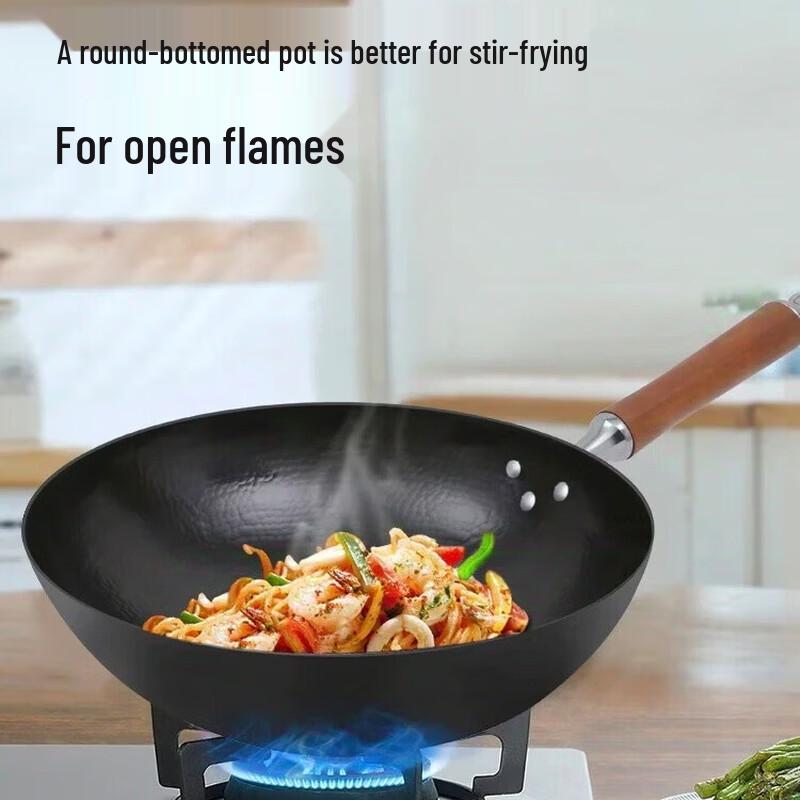 Chui Da Huang Hand-Forged Wrought Iron Wok