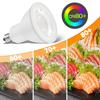 Xydled Set of 50W Spotlights for Duct E11 LED Bulbs Lighting Bar Fixture Set for Lighting Rails and Ceiling Lighting White 6-Piece Rails, Included,