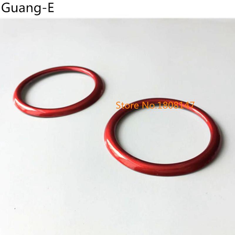 Car Styling Ide Front Truction Audio Speak Sound Cover Ring Circle Trim For Mazda 2 Mazda2 Demio 2015 2016 2017 2018