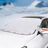 Magnet Thicken Car Sunshade Snow Cover Auto Windshield Snow Ice Frost Shield Sun Shade UV Protector Film Windscreen Snow Cover