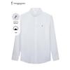 TRIES Men's Embroidered Long-Sleeve Cotton Shirt