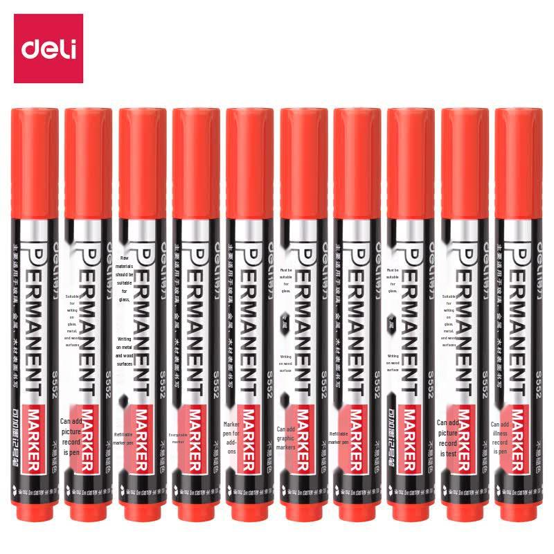 Deli S552 Refillable Marker Pen