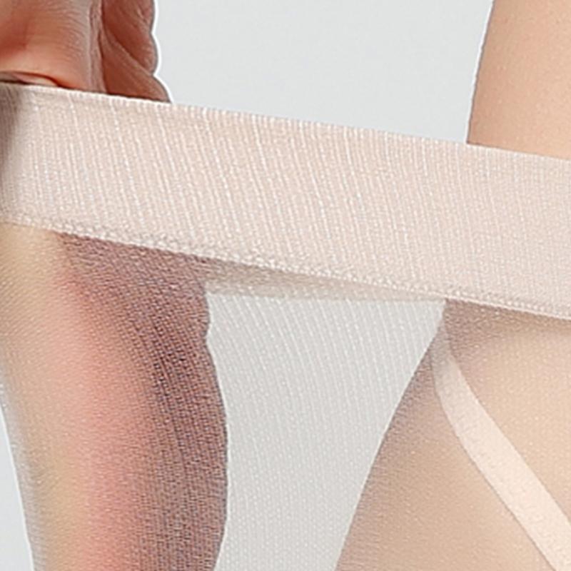 3 Piece Ultra Thin Anti Run Nylon Stockings Breathable Pantyhose Comfortable Seamlessly Leggings For Daily Wear