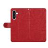 For Samsung Galaxy A57 5G Case Flower Imprint Leather Flip Wallet Phone Cover with Wrist Strap