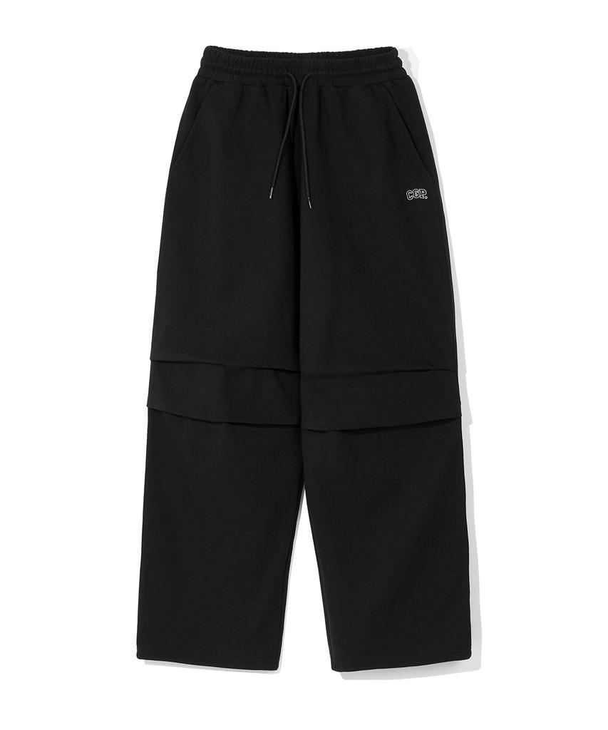 CGP String Wide Training Parachute Pants_Black
