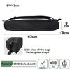 Grey Travel Picnic Handbag Multisizes Canvas Canopy Pole Bag  Outdoor Supplies