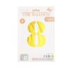 40-Inch Digital Aluminum Film Balloon Hardcover Paper Card Independent Packaging 0-9 Large Party Arrangement Aluminum Foil Balloon