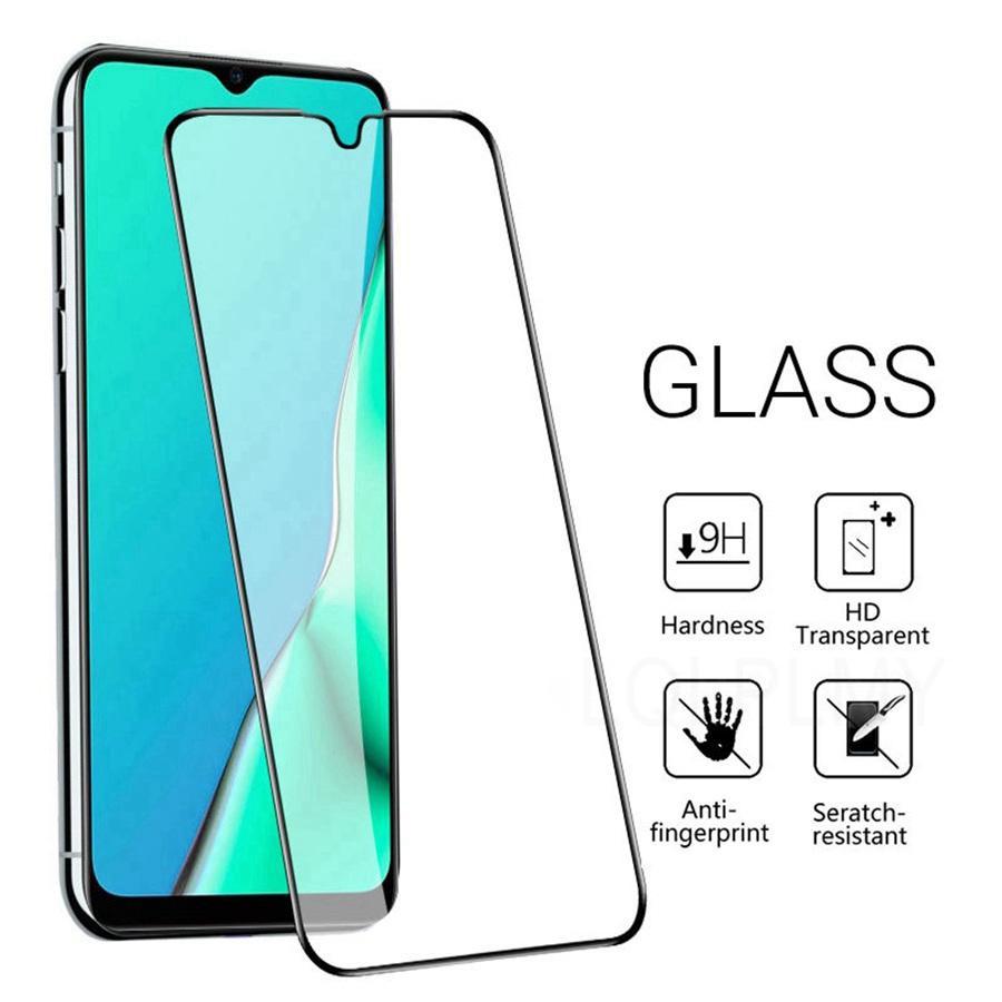 Buy Black Border Full Cover Protective Glass For Realme 6 7 8 9 Pro C3