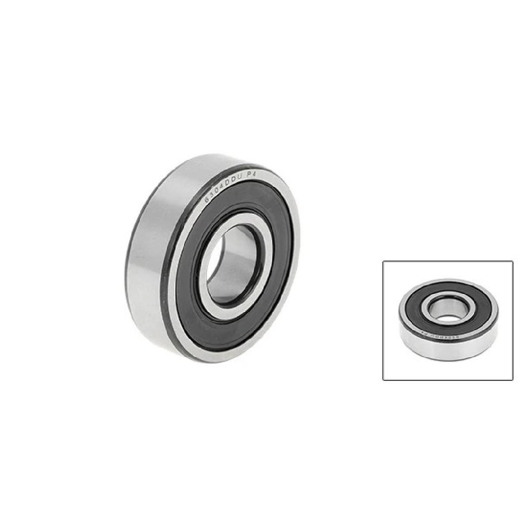 Motoforti 6304DDU Deep Groove Ball Bearings 20x52x15mm P4 Double Rubber Seal Lubricated Bearings Car Scooter Skateboard Wheel