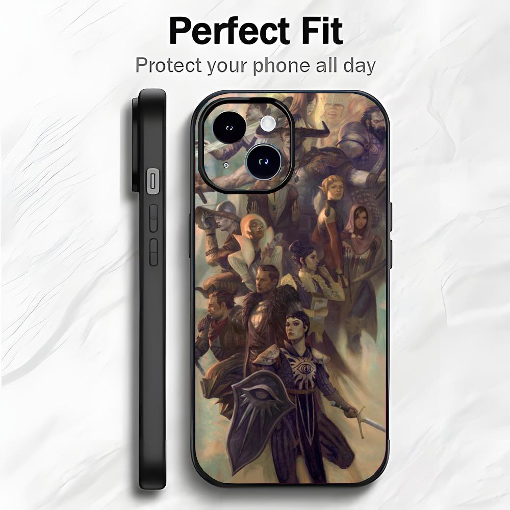 Cool D-Dragon Age Inquisition Phone Case Phone Case Soft Packaging Lightweight For iPhone17 16 15 14 13ProMax