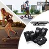 Schutz-Knieschoner-Set für Erwachsene und Jugendliche Ellbogen-Handgelenkschützer Skateboard Fahrrad Radfahren Roller 6er-Pack Ausrüstung Rollschuhlaufen Snowboard