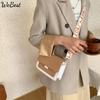 Veske for kvinner Ny mote og mote Uformell skulderveske for kvinner Koreansk enkel Crossbody liten firkantet veske