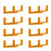 20PCS   Plant Clips 360 Degree Plastic Plant Branch Stem Bender Training Clips