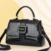 Versatile Stone Pattern Pu Women's Shoulder Bag With Soft Structure And Large Storage
