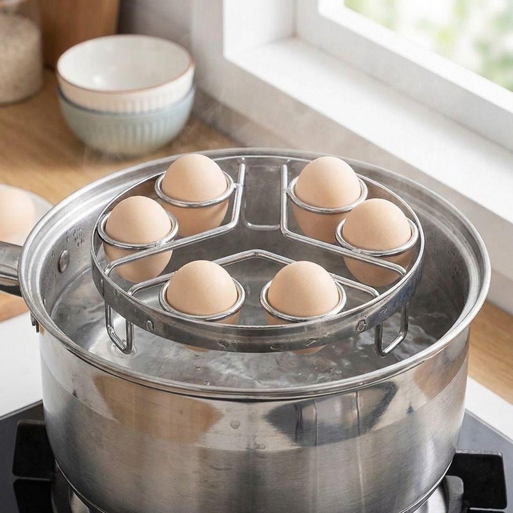 Heat Resistant Kitchen Steamer Holder Height Foot Egg Steaming Tray  Pot Cooking