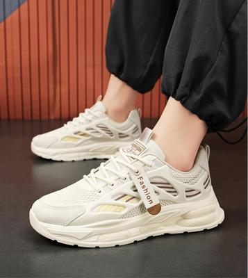 New Fashion Spring Casual Shoes Mesh Sport Sneakers Breathable Outdoor Ed Men's Sports Shoes Size 39-44 Running