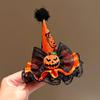 New Halloween hairpin Pumpkin ghost hairpin children adult funny holiday hairpin party headdress