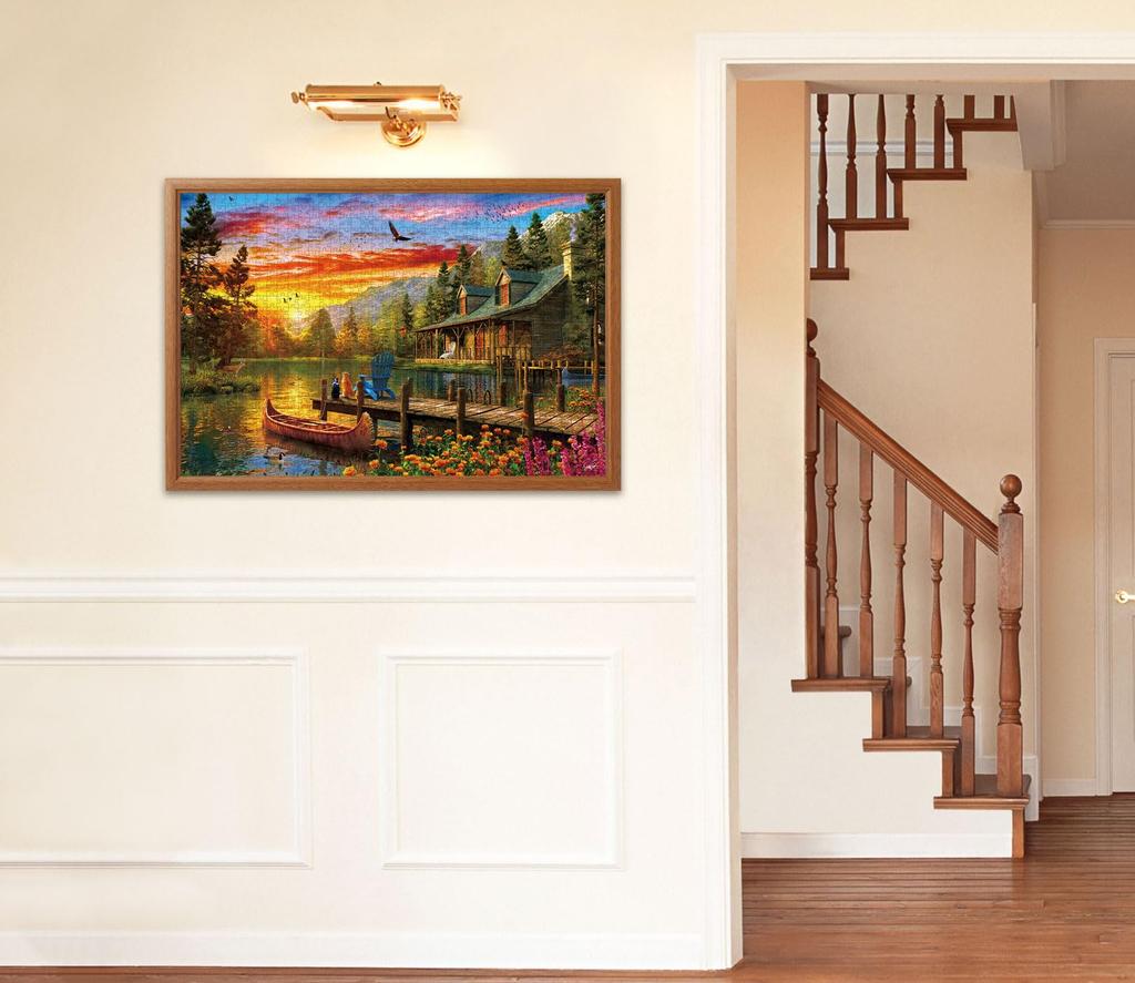 APPLEONE 1000-845 Perfect Day (Dominic Davison) 1000-Piece Jigsaw Puzzle (75 x 50 cm) Made in Japan