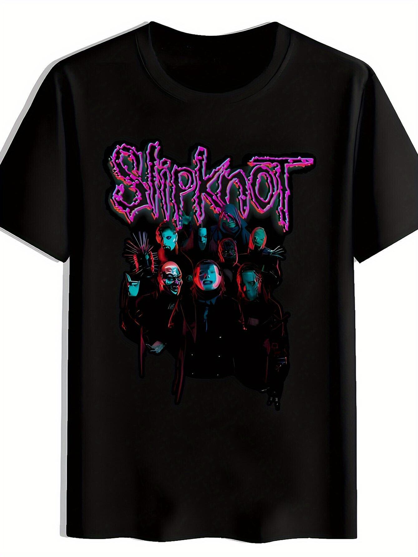 1pc SLIVKNOT Rock Band Graphic T-shirt XXXXL