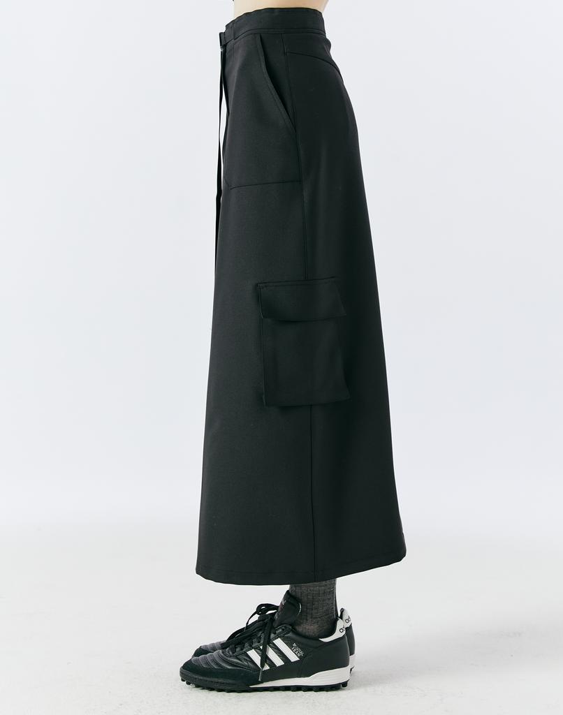 Editeom Magnet Cargo Skirt - Black