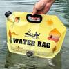 8L Camping Water Bag Portable Folding Water Storage Jug with Faucet Large Capacity Reusable Water Carrier for Outdoor Hiking Picnics BBQ