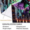 Clown joker Wall Tapestry Aesthetic Wall Hanging Printed Fabric Blanket Decorative Tapestries for Bedroom Living Room Home Decor