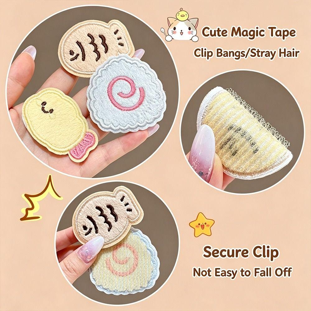 Soft Velvet Bangs Hair Stickers Shrimp Tape Hair Styling Tool New Hair Styling Tool Women Girls