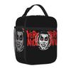 Danhausen Very Nice Very Evil Tote Thermal Cooler Bag Screaming Lightweight Insulated Lunch Bags Multifunction Bento Box School