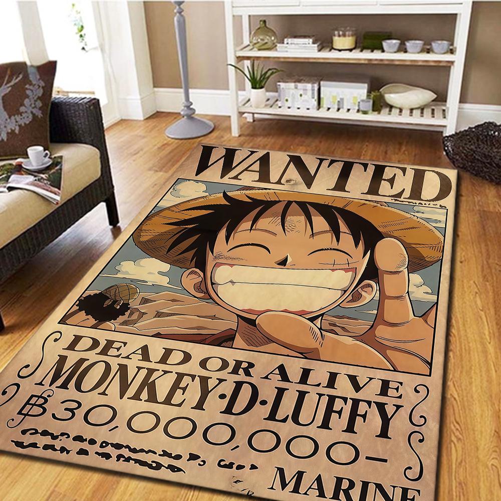 Monkey D. Luffy Cool Movie Carpet, Digital Print Floor Mat, Home Decor Rug for Bedroom, Living Room Mat -HYQ52