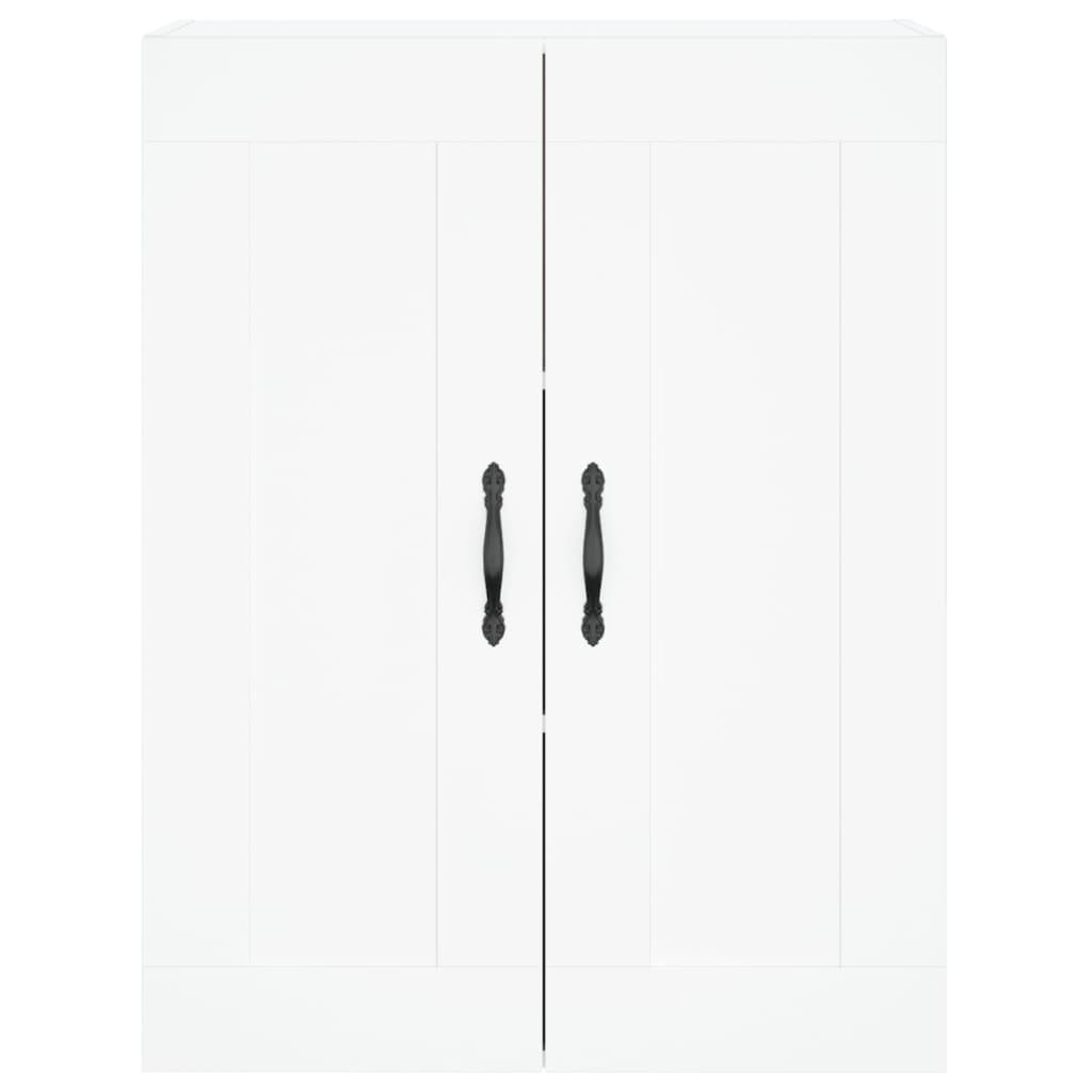 Highboard White 69.5 x 34 x 180 cm Particleboard