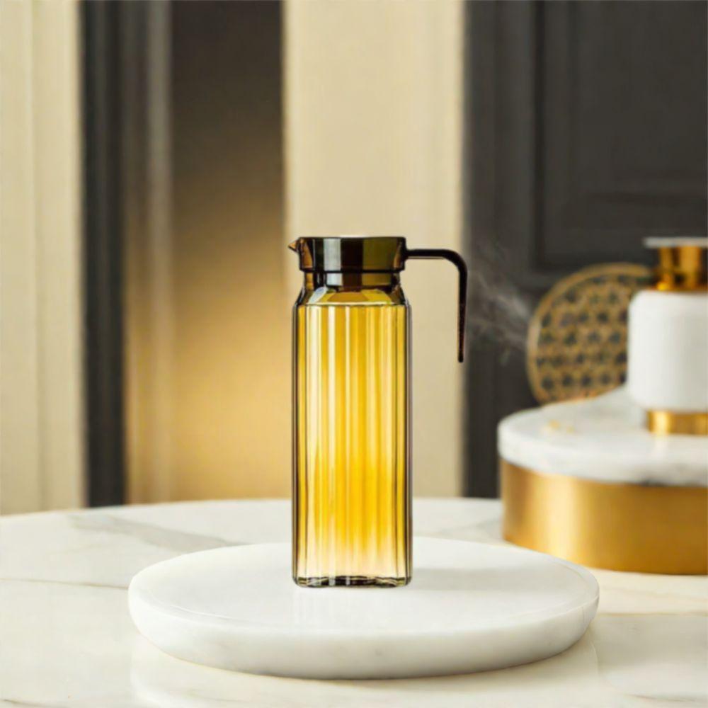 Heat Resistent Water Pitcher 1100ml Iced Tea Pot Drinkware Cold Water Kettle  Hotel