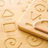 New Montessori Alphabet Learning Board Wooden Toys Children'S Early Education Toys Wooden Digital Alphabet Board Infant Gifts