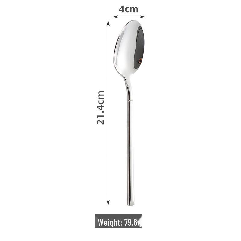 Ruhan Knight 304 Stainless Steel Dinner Spoon Set