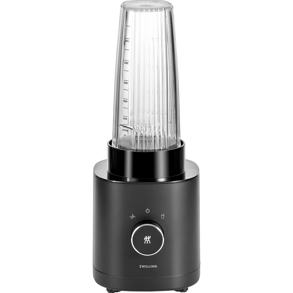 ZWILLING Personal Blender Black Mixer Juicer Smoothie Liten flaske Blender Oppskriftsbok inkludert japansk ENFINIGY PERSONLIG BLENDER "Enfinigy 550ml"