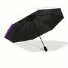 1pc Moon Bat Automatic Open/close Umbrella, 8-Rib Sturdy Structure, Portable Travel Umbrella, Parties, Everyday Use, Outdoor Accessory, Arti