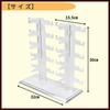 Ideamall Glasses Holder, Glasses Stand, Desktop Storage, Stylish Eyeglass Hanger, Storage Rack