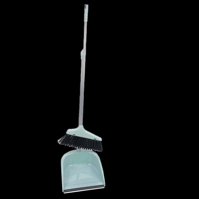 Plastic Broom and Dustpan Set