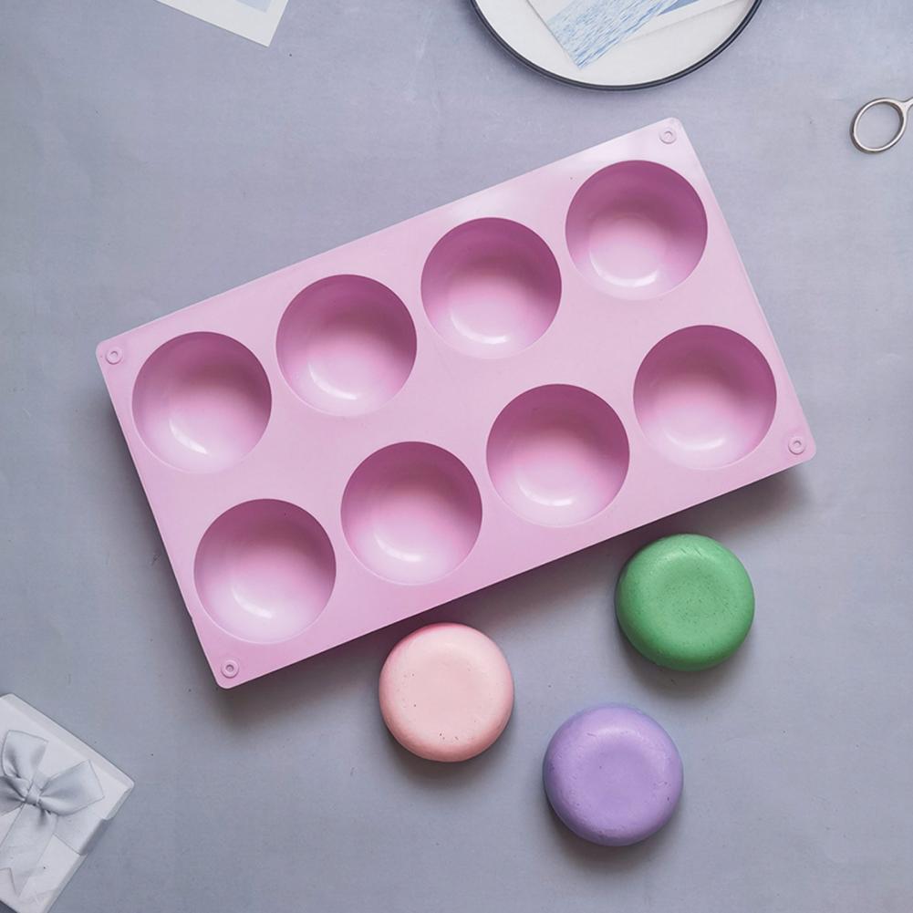 Fondantform Leichte Reinigung Lutscherform Ofenfest DIY Backen Praktische Fondant-Silikonform Seifenkerzenform