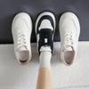 2025 spring and autumn new color matching board shoes platform casual dad shoes fashion simple street white shoes student women's shoes