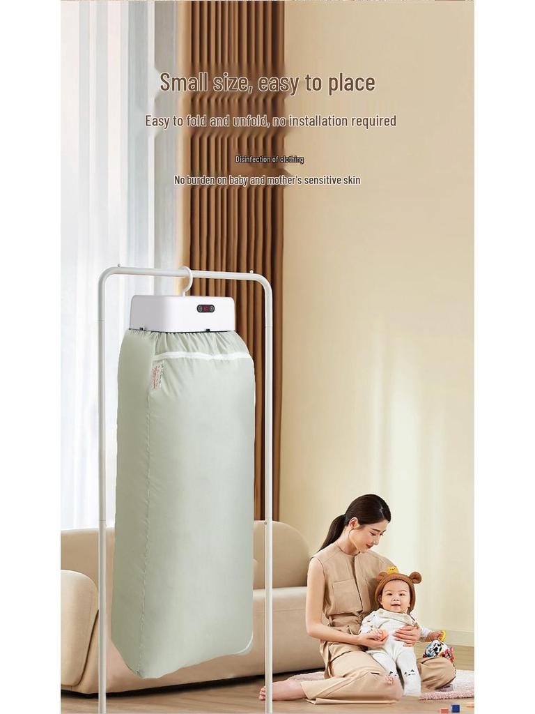 Portable Foldable Air Dryer for Home, Baby, Dorm, and Travel