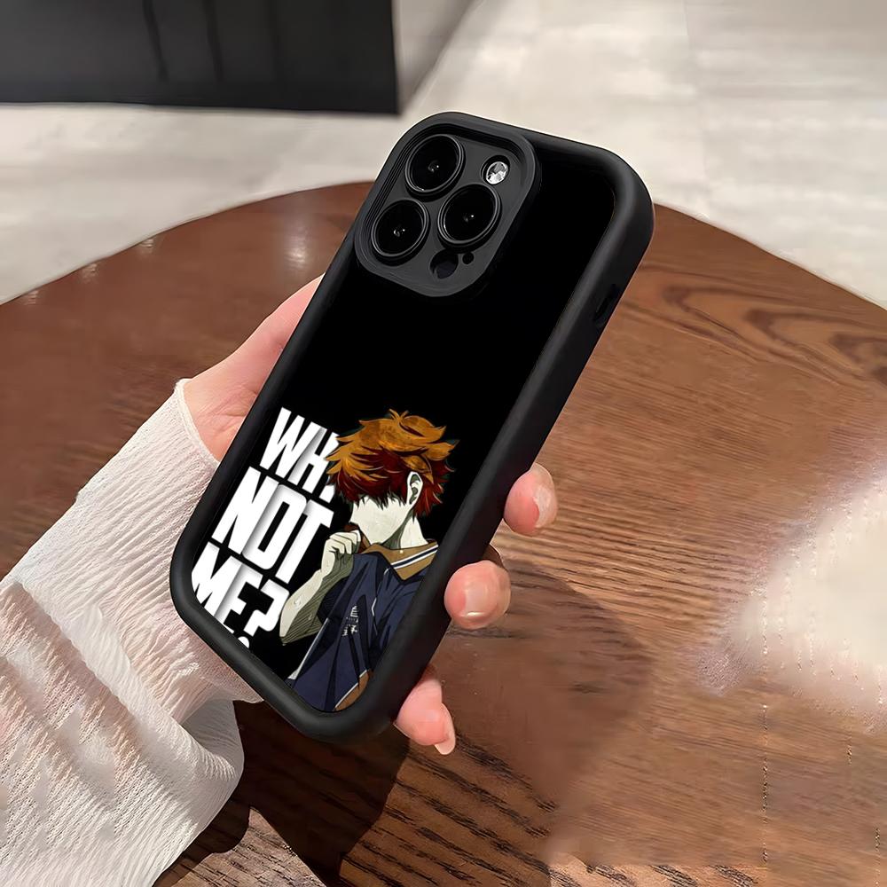 Haikyuu Hinata Shoyo Phone Case For IPhone 17 Pro Max 15 Pro 16 14 Plus 12 13 Mini 11 Pro Shockproof Soft Cover