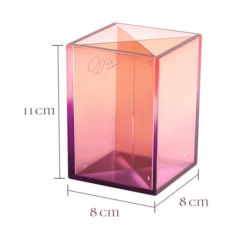 Противоударная акриловая подставка Коробка для хранения Настольный органайзер для документов Пенал Полка Канцелярские товары Офис Книги для дома 10180₽