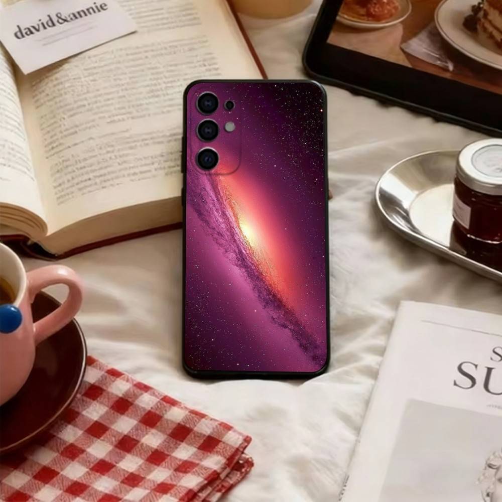 

Minimalist Starry Sky Phone Case For Samsung S25,S24,S21,S22,S23,S30,Ultra,S20,Plus,Fe,Soft Silicone Black Cover Samsung S20plus5G