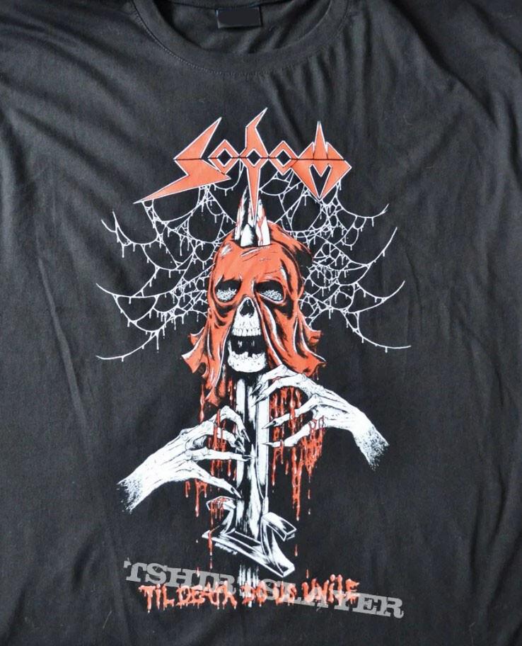 

HOT SODOM Til Death Do Us Unite Shirt metal unisex cotton t-shirt Unisex T-Shirt XL