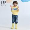 GAP Boys' Toddler 2026 Spring Bear Patch Pocket Cuffed Jeans