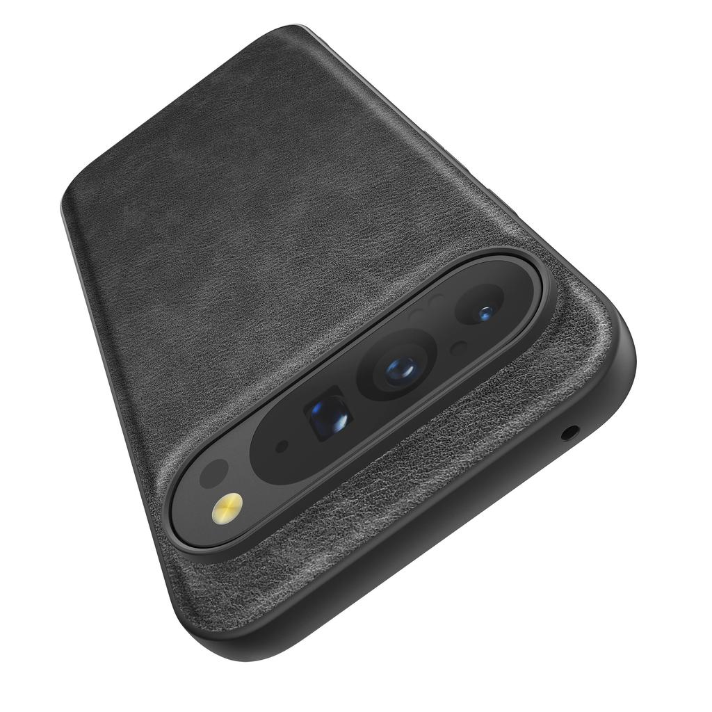 For Google Pixel 9 Pro XL 9 8 7 Pro 8A Premium PU Leather Phone Case Scratch-Resistant Solid Color Cover for Google Pixel 9 Case