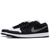 Jordan Air Jordan 1 Abrasion Resistant Low top Vintage Basketball Shoes Unisex Black White DC0774-101(Team734-2.0)