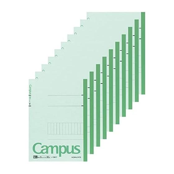 KOKUYO Note Campus Note B5 Vertical Ruled 30 Sheets 10 Books Set No-13M17NX10